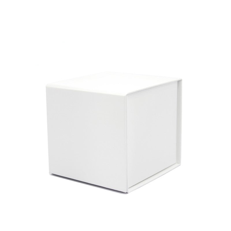Premium Box Card 1200g with Magnet and Sticker - Matte Laminated - White