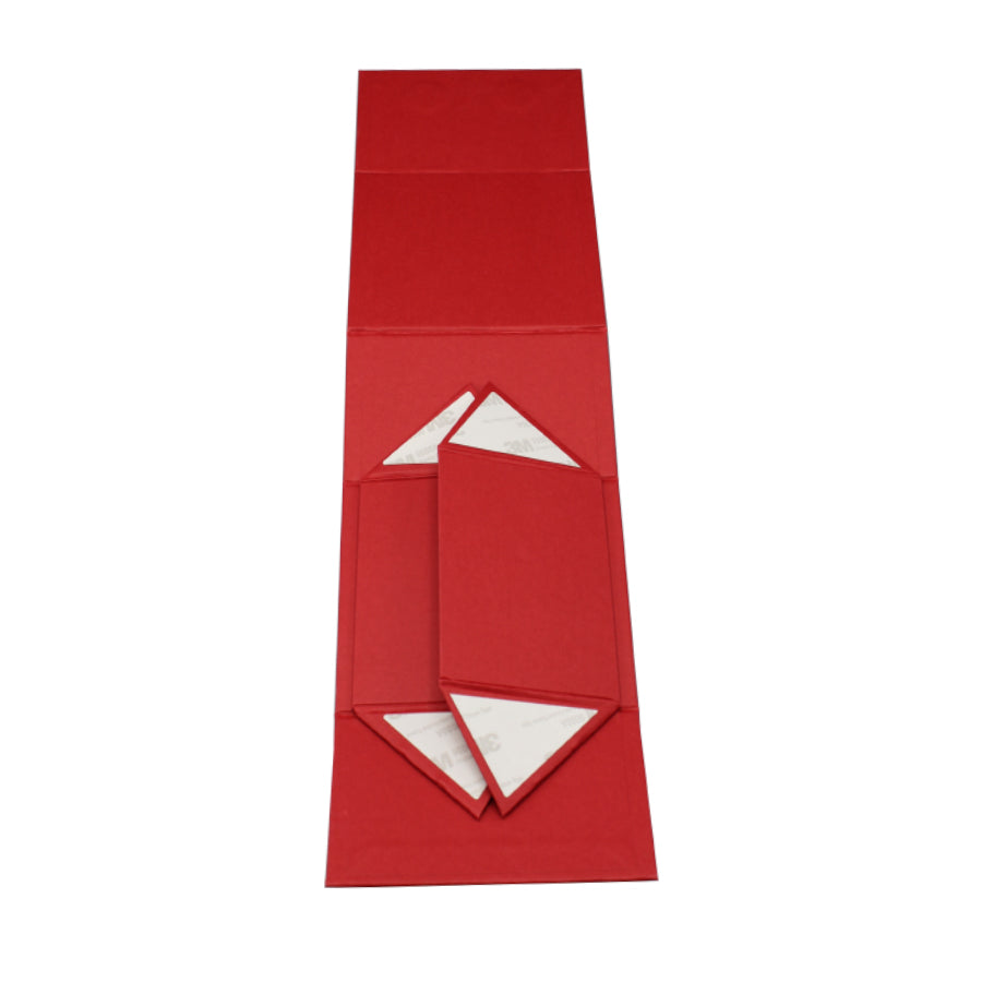 Caixa Premium Cartão 1200g com Iman e Adesivo - Vermelho Kraft