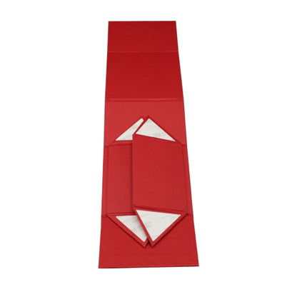 Caixa Premium Cartão 1200g com Iman e Adesivo - Vermelho Kraft