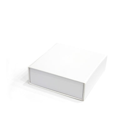 Premium Box Card 1200g with Magnet and Sticker - Matte Laminated - White