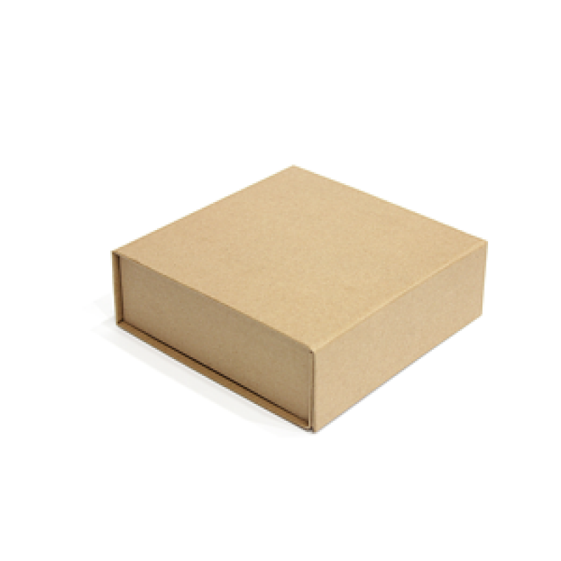 Premium Cardboard Box 1200g with Magnet and Sticker - Kraft