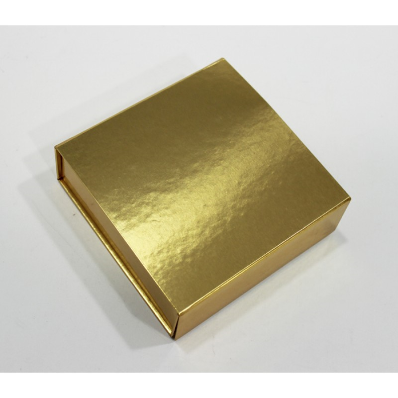 Premium Cardboard Box 1200gsm with Magnet and Sticker - Gold