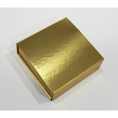 Premium Cardboard Box 1200gsm with Magnet and Sticker - Gold