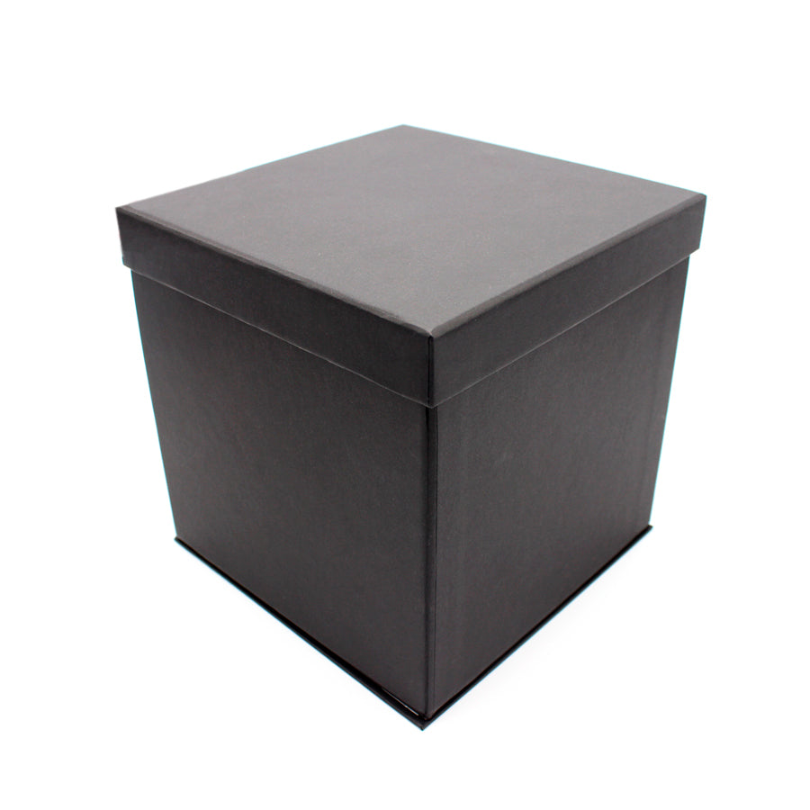 Caixa Premium Cartão 1200g com Tampa e Fundo - Preto