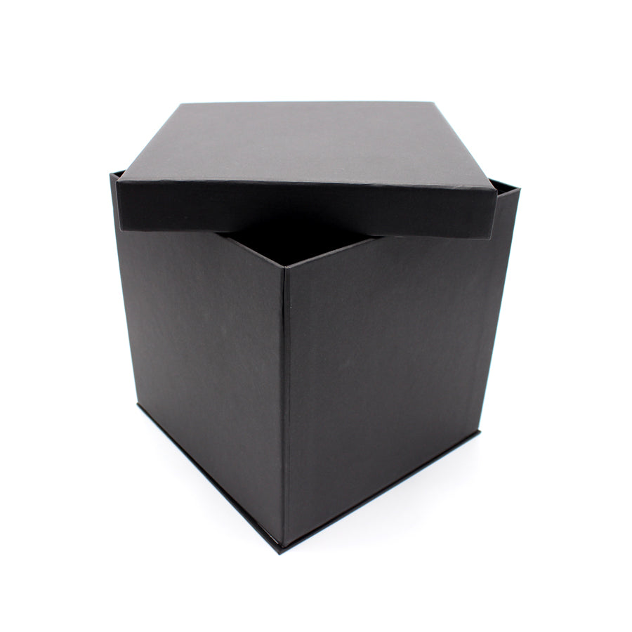 Caixa Premium Cartão 1200g com Tampa e Fundo - Preto