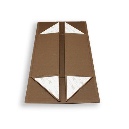 Premium Cardboard Box 1200g with Magnet and Adhesive - Brown