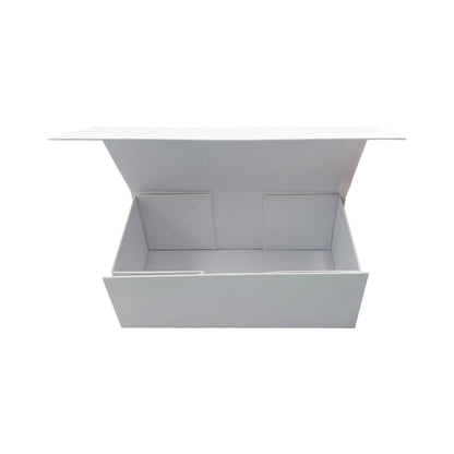 Premium Cardboard Box 1200g with Magnet and Adhesive - White