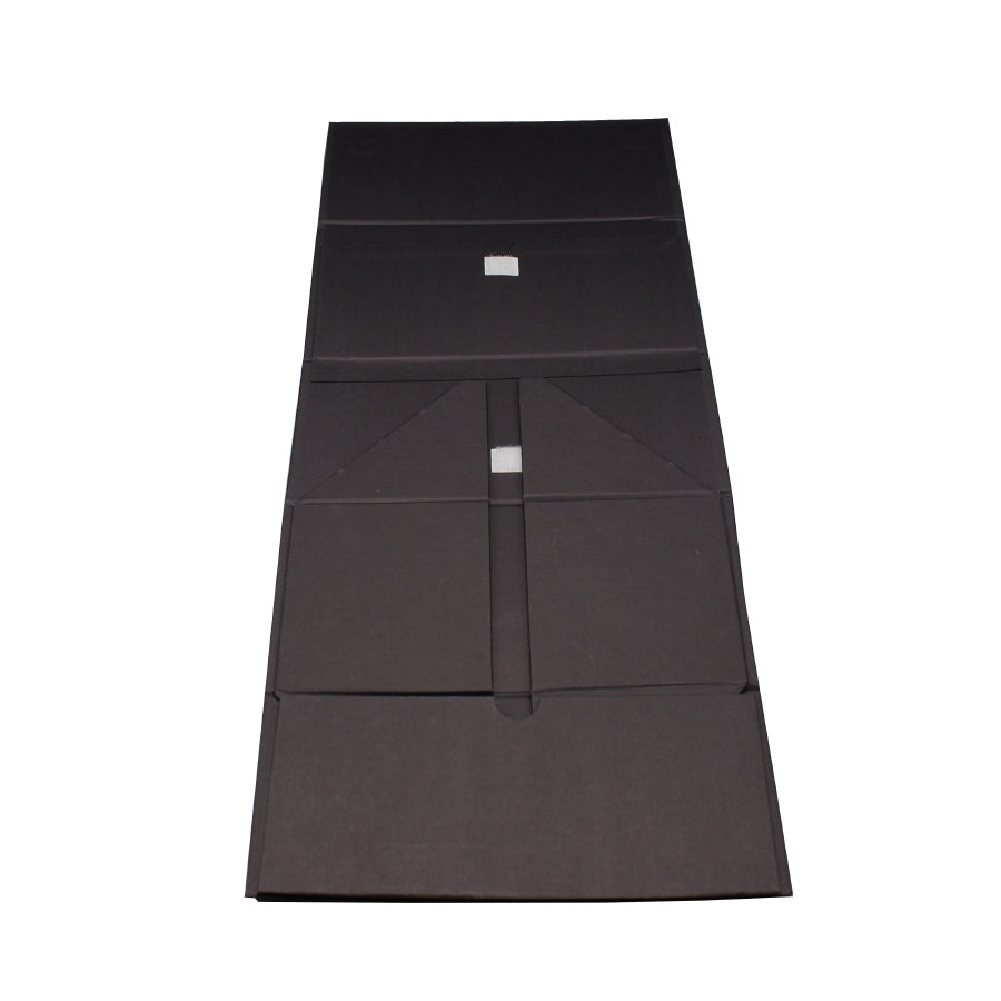 Caja Premium Tarjeta 1200g con Imán y Adhesivo - Plastificado Mate - Negro