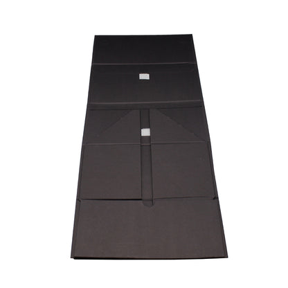 Caja Premium Tarjeta 1200g con Imán y Adhesivo - Plastificado Mate - Negro