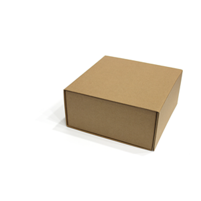 Premium Cardboard Box 1200g with Magnet and Sticker - Kraft