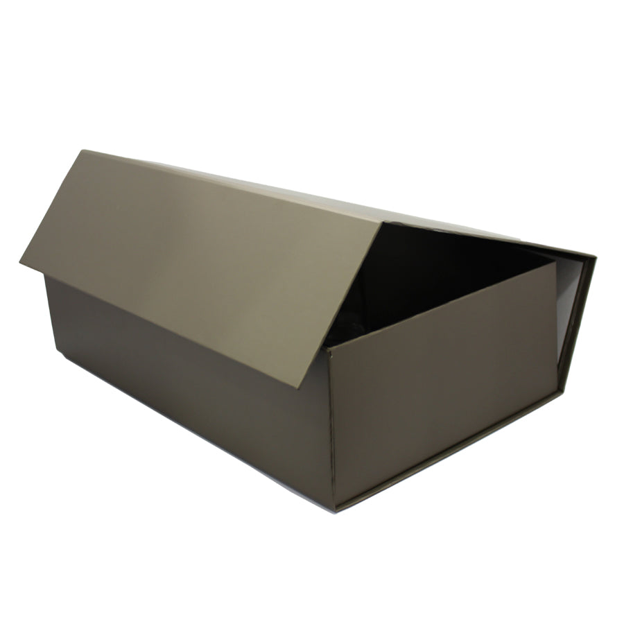 Premium Cardboard Box 1200g with Magnet and Sticker - Bronze