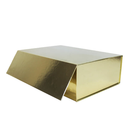 Premium Cardboard Box 1200gsm with Magnet and Sticker - Gold
