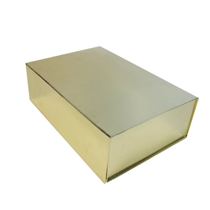 Premium Cardboard Box 1200gsm with Magnet and Sticker - Gold