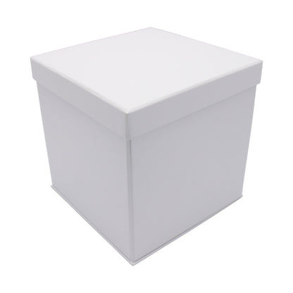 Caja Premium Tarjeta 1200g con Tapa y Base - Plastificado Mate - Blanco