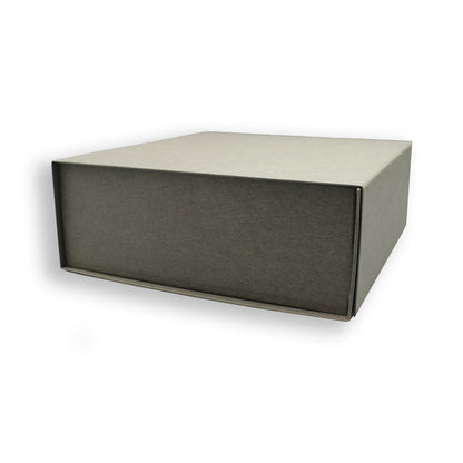 Premium Cardboard Box 1200g with Magnet and Adhesive - Grey