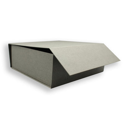 Premium Cardboard Box 1200g with Magnet and Adhesive - Grey