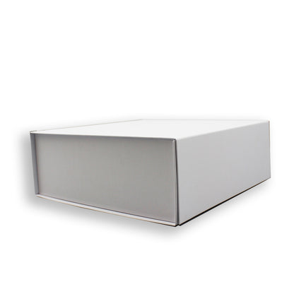 Premium Cardboard Box 1200g with Magnet and Adhesive - White