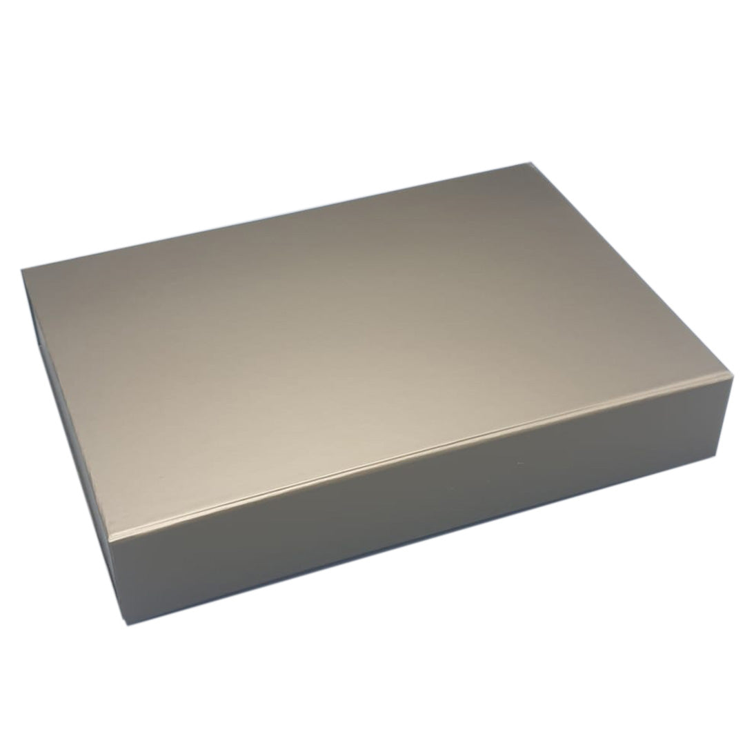 Premium Cardboard Box 1200g with Magnet and Sticker - Bronze