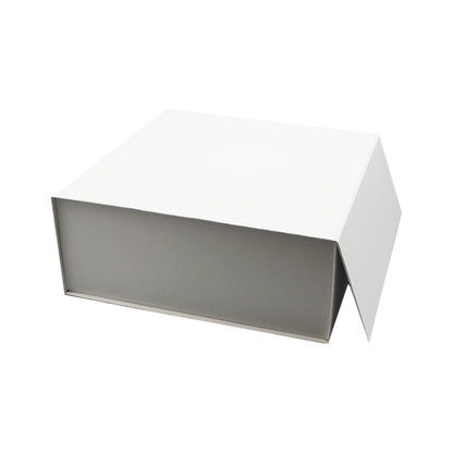 Premium Box Card 1200g with Magnet and Sticker - Matte Laminated - White