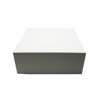 Premium Box Card 1200g with Magnet and Sticker - Matte Laminated - White