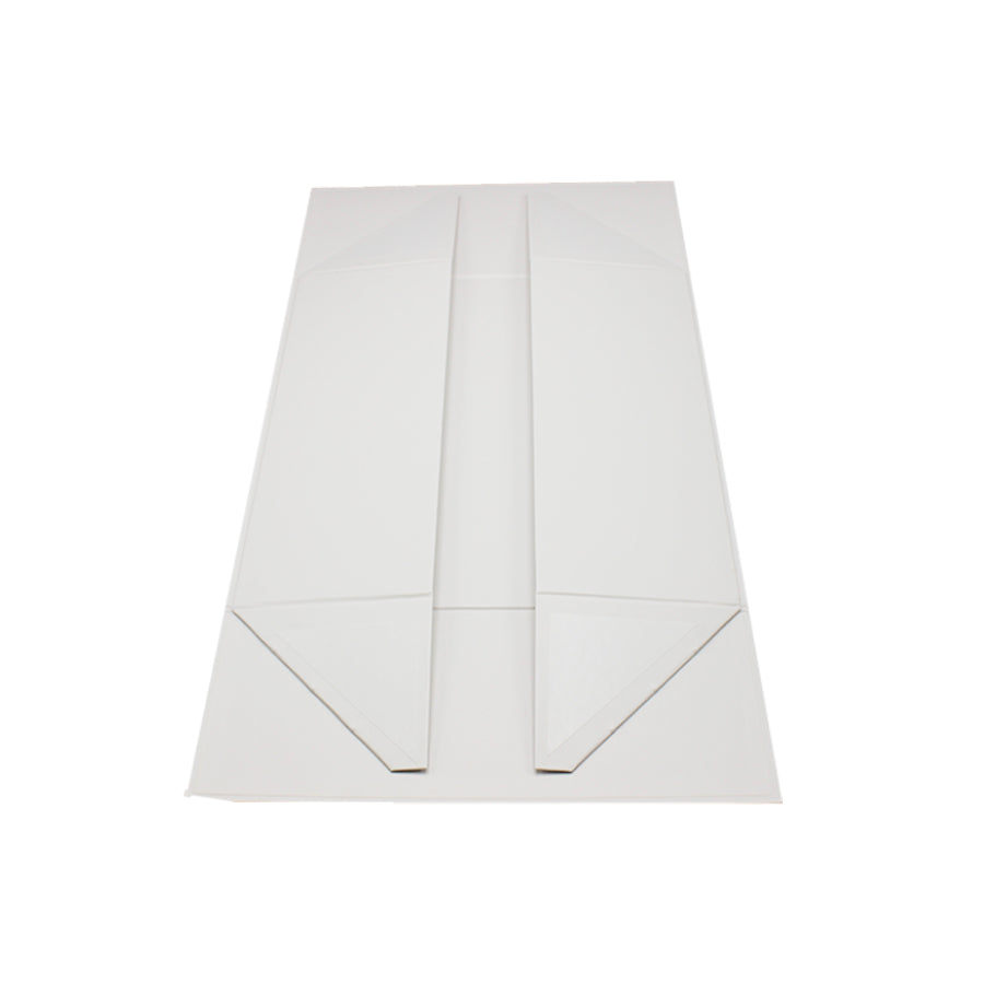 Premium Box Card 1200g with Magnet and Sticker - Matte Laminated - White