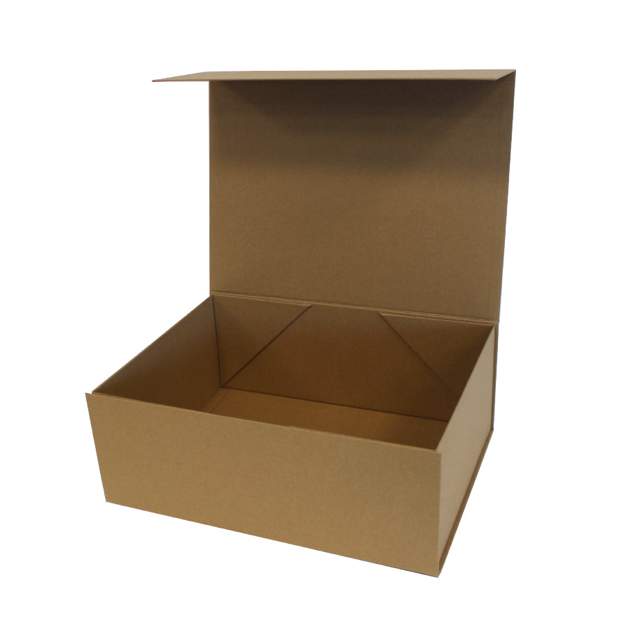 Premium Cardboard Box 1200g with Magnet and Sticker - Kraft