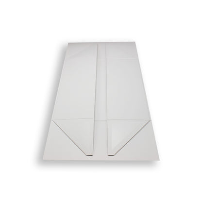 Premium Box Card 1200g with Magnet and Sticker - Matte Laminated - White