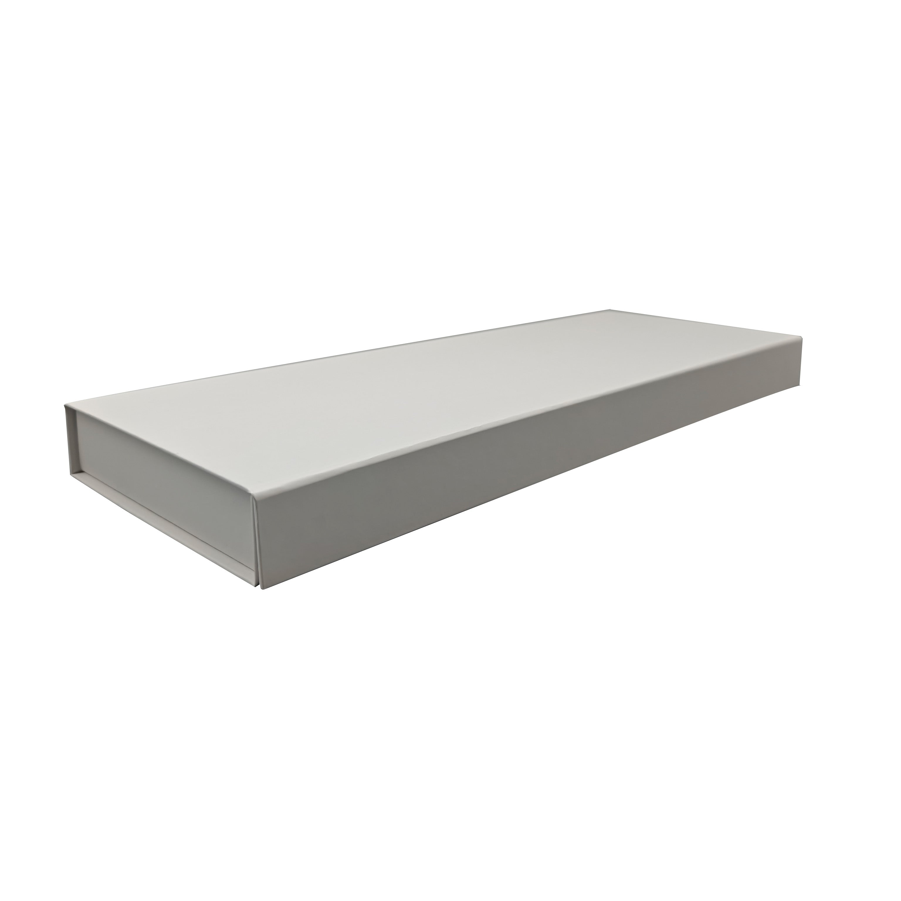 Premium Box Card 1200g with Magnet and Sticker - Matte Laminated - White