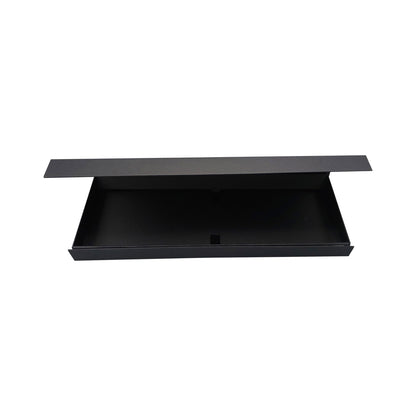 Caja Premium Tarjeta 1200g con Imán y Adhesivo - Plastificado Mate - Negro