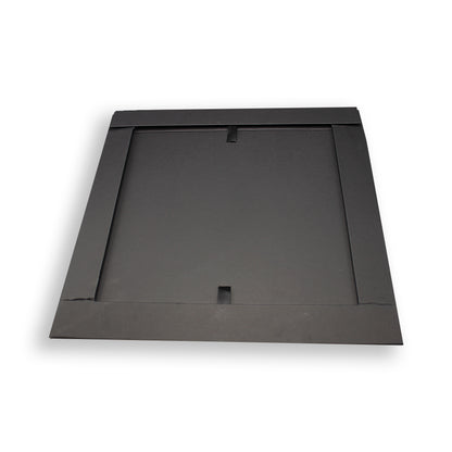 Caja Premium Tarjeta 1200g con Imán y Adhesivo - Plastificado Mate - Negro