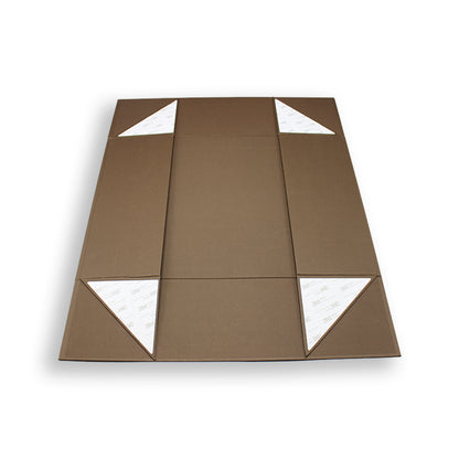 Premium Cardboard Box 1200g with Magnet and Adhesive - Brown
