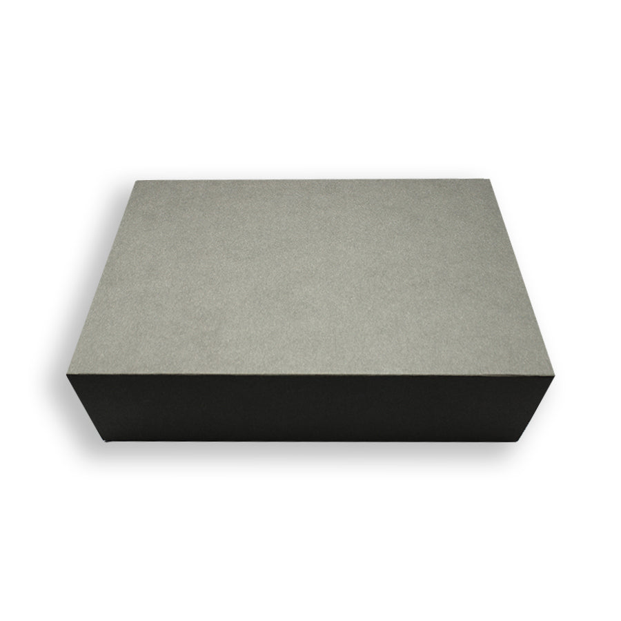 Premium Cardboard Box 1200g with Magnet and Adhesive - Grey