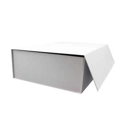 Premium Cardboard Box 1200g with Magnet and Adhesive - White