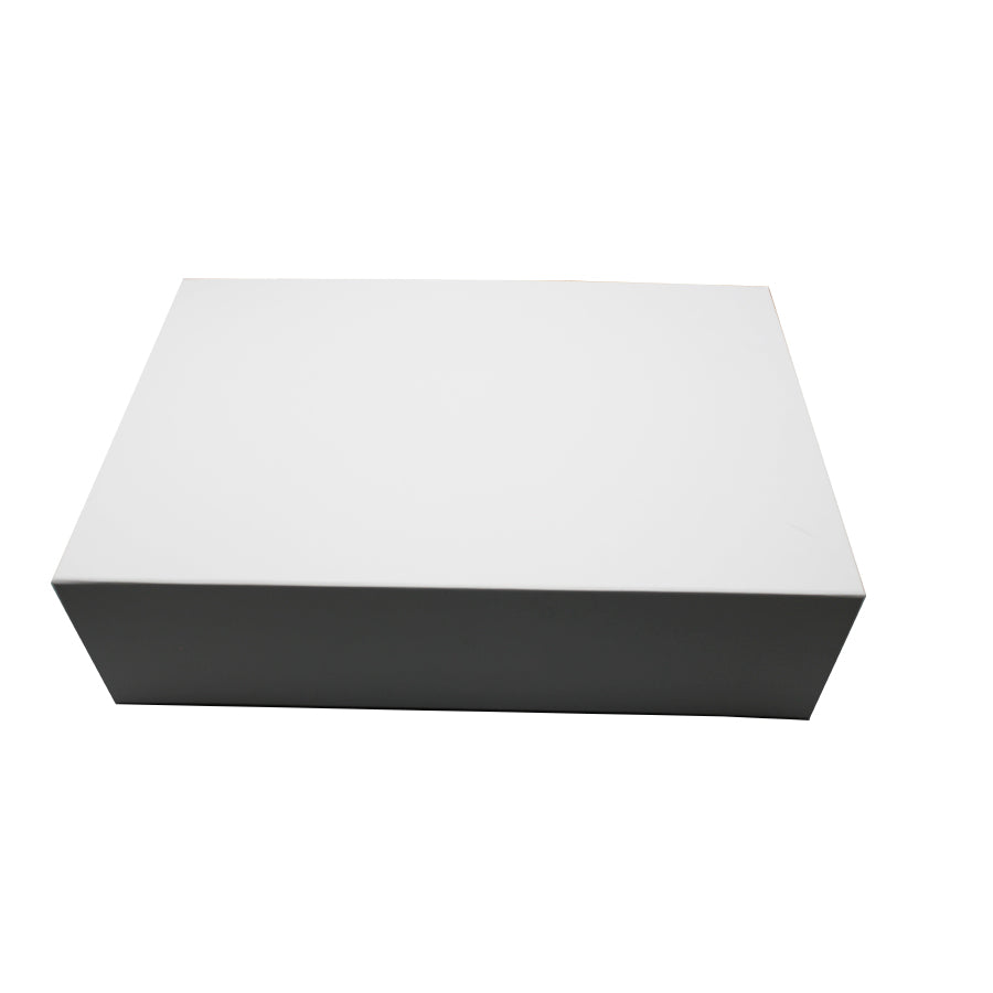 Premium Cardboard Box 1200g with Magnet and Adhesive - White