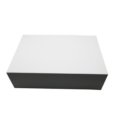 Premium Cardboard Box 1200g with Magnet and Adhesive - White