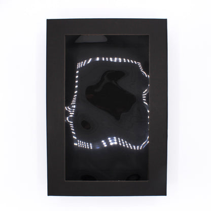 Premium Cardboard Box 1200gsm with Window and Magnet - Black
