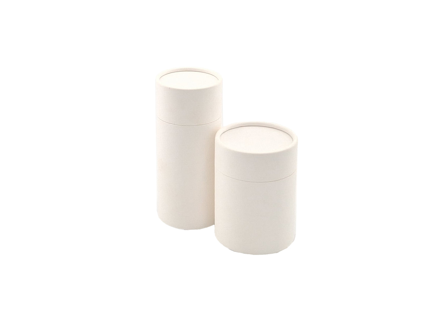 Caja Premium Redonda con Tapa - Blanco