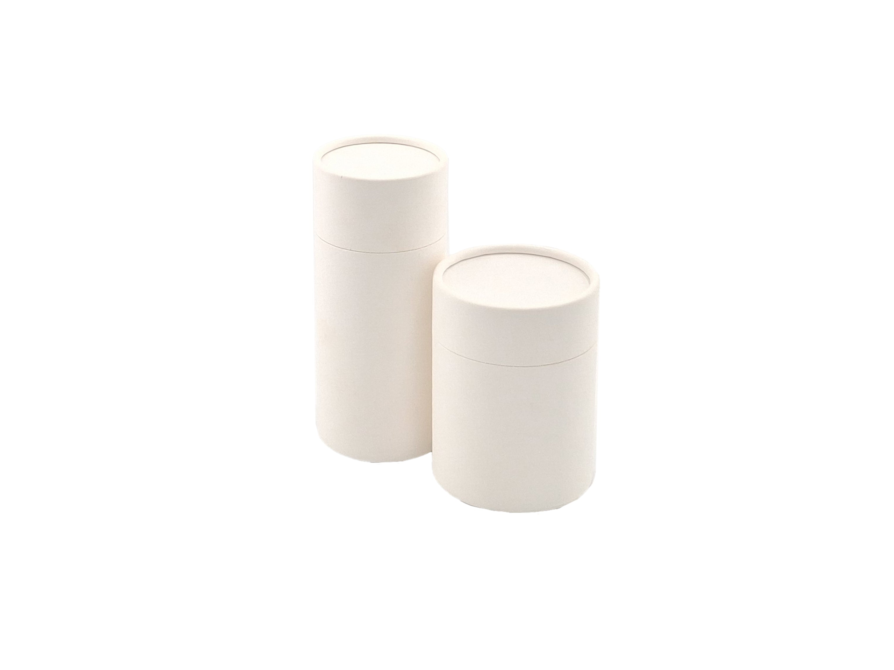 Caja Premium Redonda con Tapa - Blanco