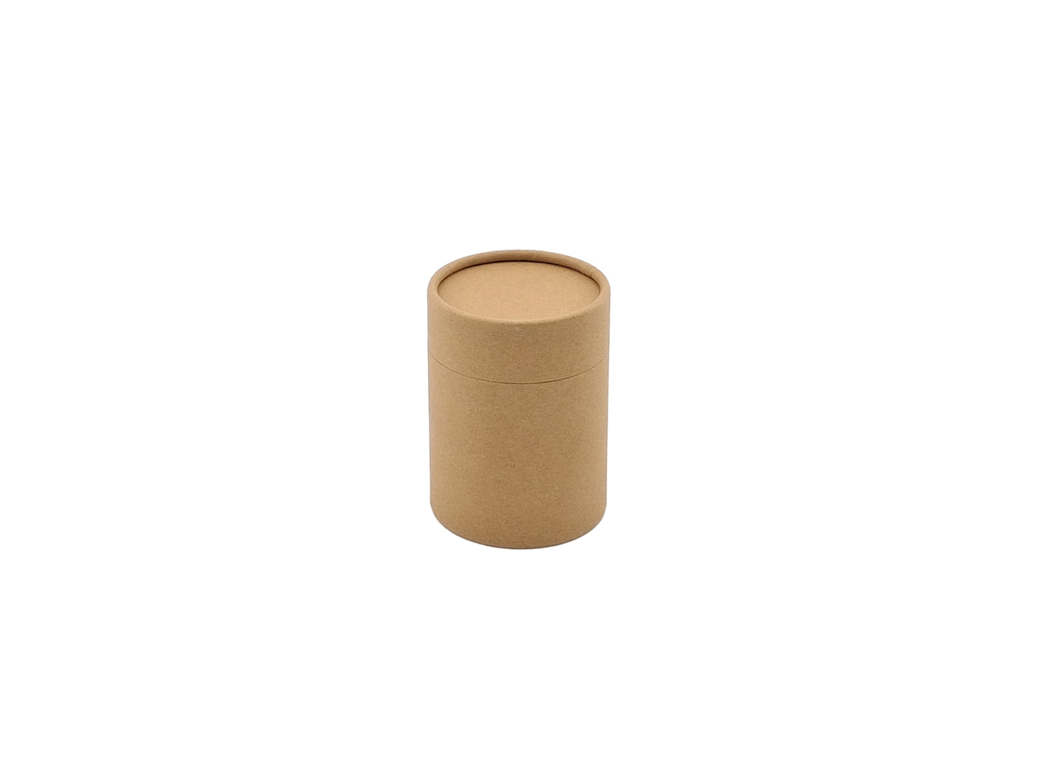 Caja Premium Redonda con Tapa - Kraft