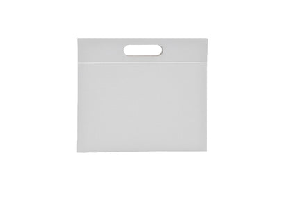 Caixa Mala Premium Triangular com Pega e Íman - Plastificado Mate - Branco