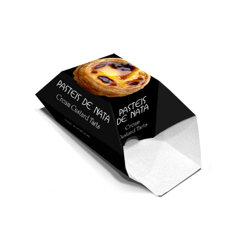 Caixas em Cartolina Folding para Pastéis de Nata - Multicor