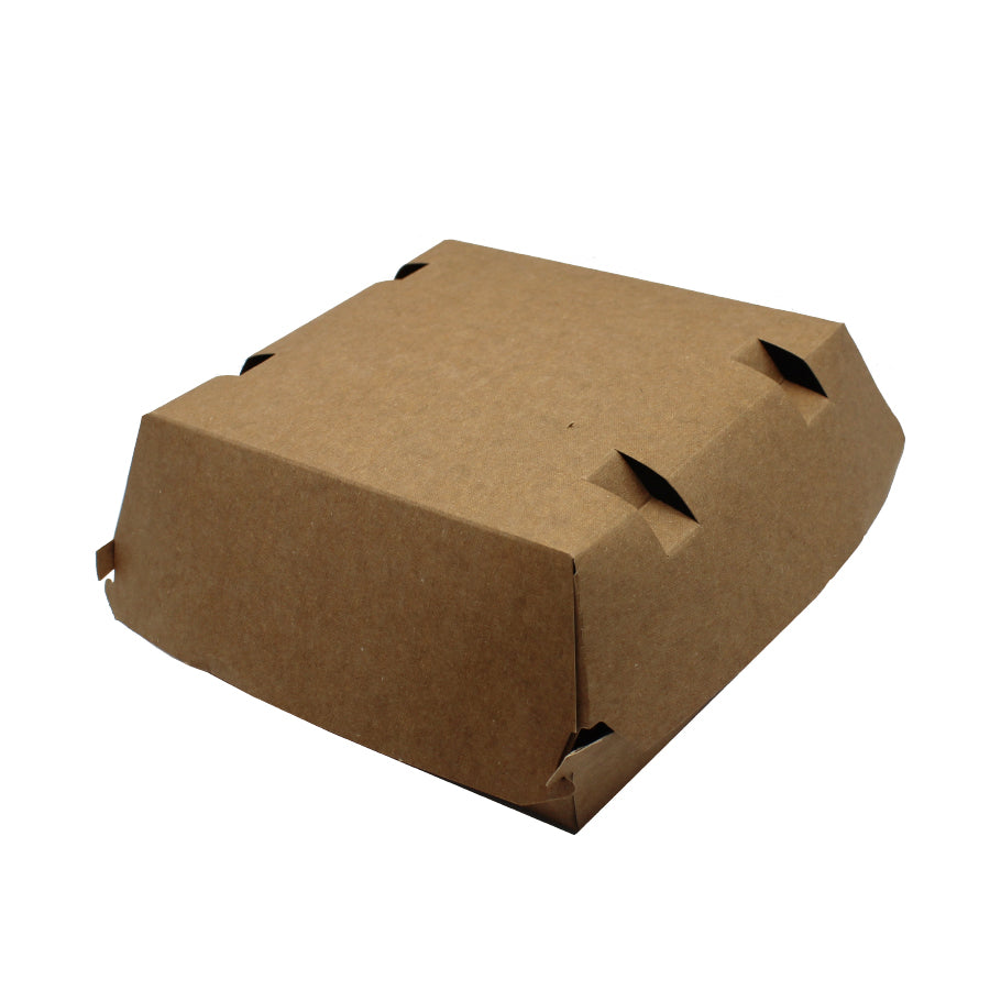 Cajas Take-Away con Tapa - Kraft
