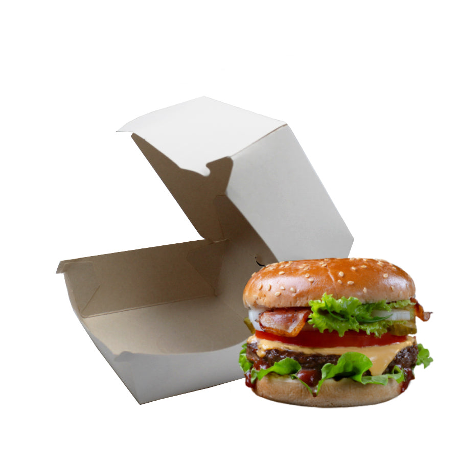 Cajas para llevar con tapa - Blanco