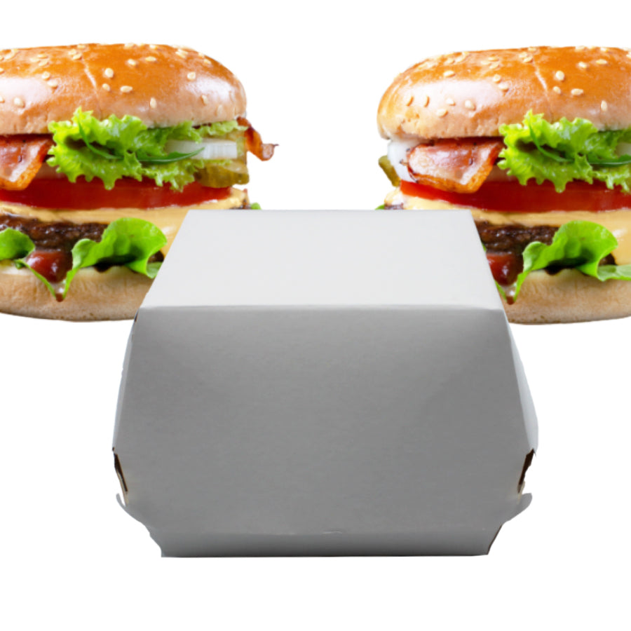Cajas para llevar con tapa - Blanco
