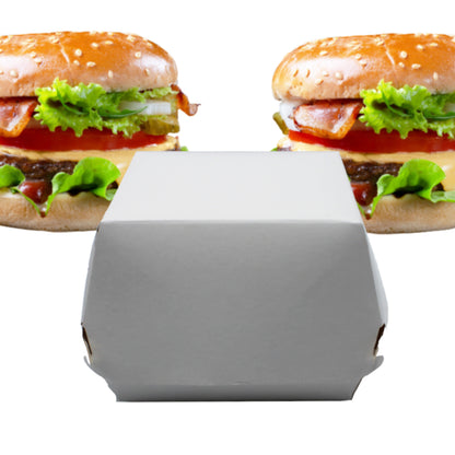 Cajas para llevar con tapa - Blanco