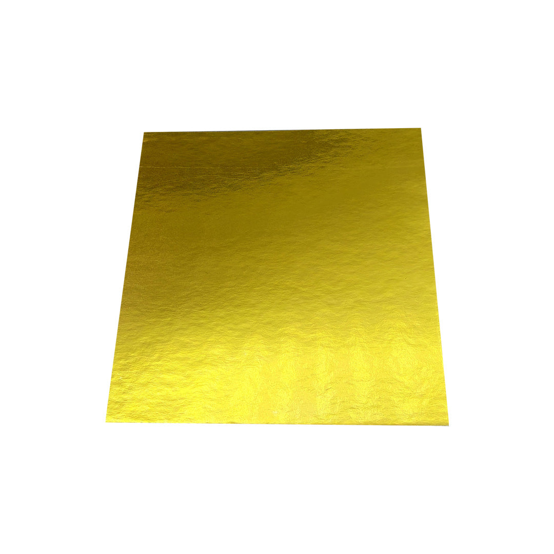 Cardboard Bases for Chocolates - Gold