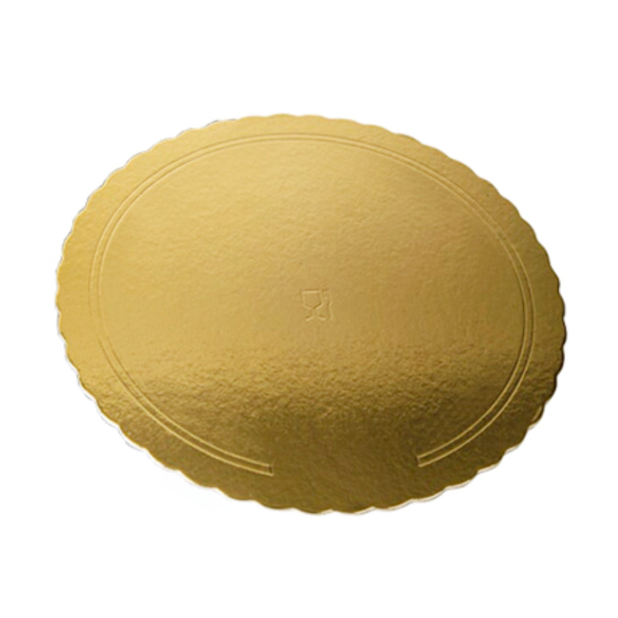 Pratos com Ala Redonda - Ouro