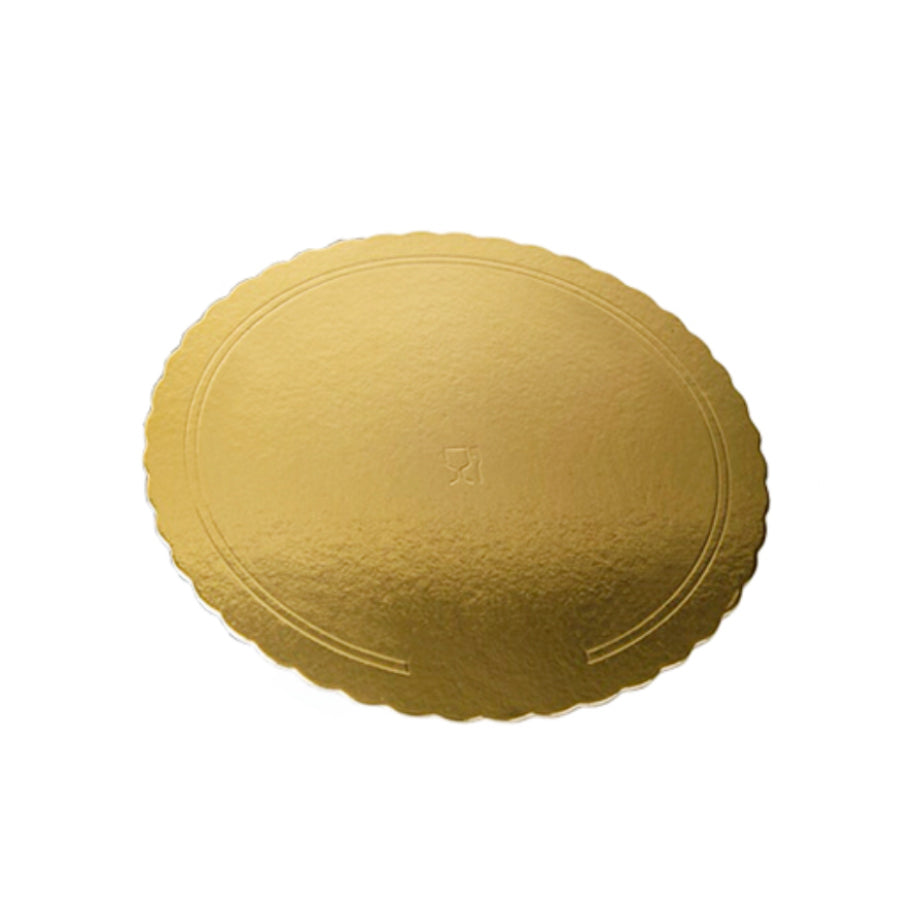 Pratos com Ala Redonda - Ouro