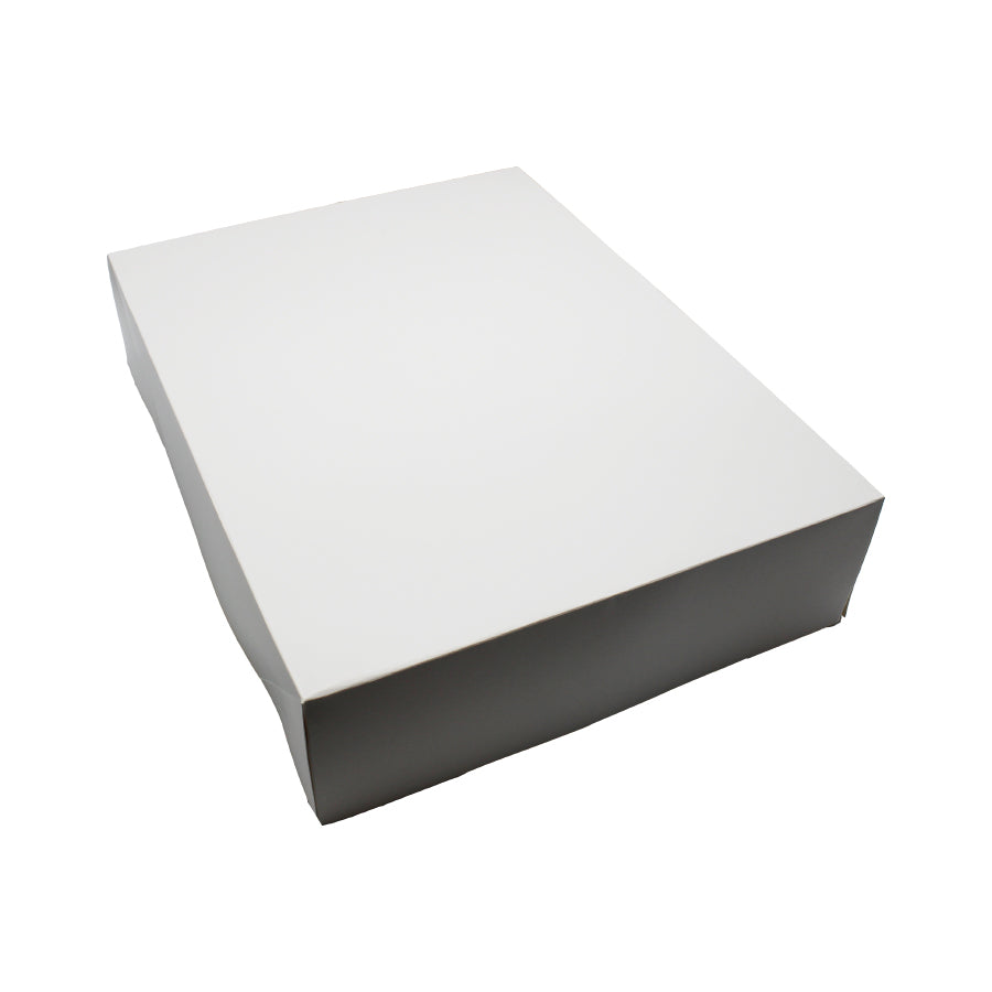 Folding Cardboard Boxes for Cakes - White