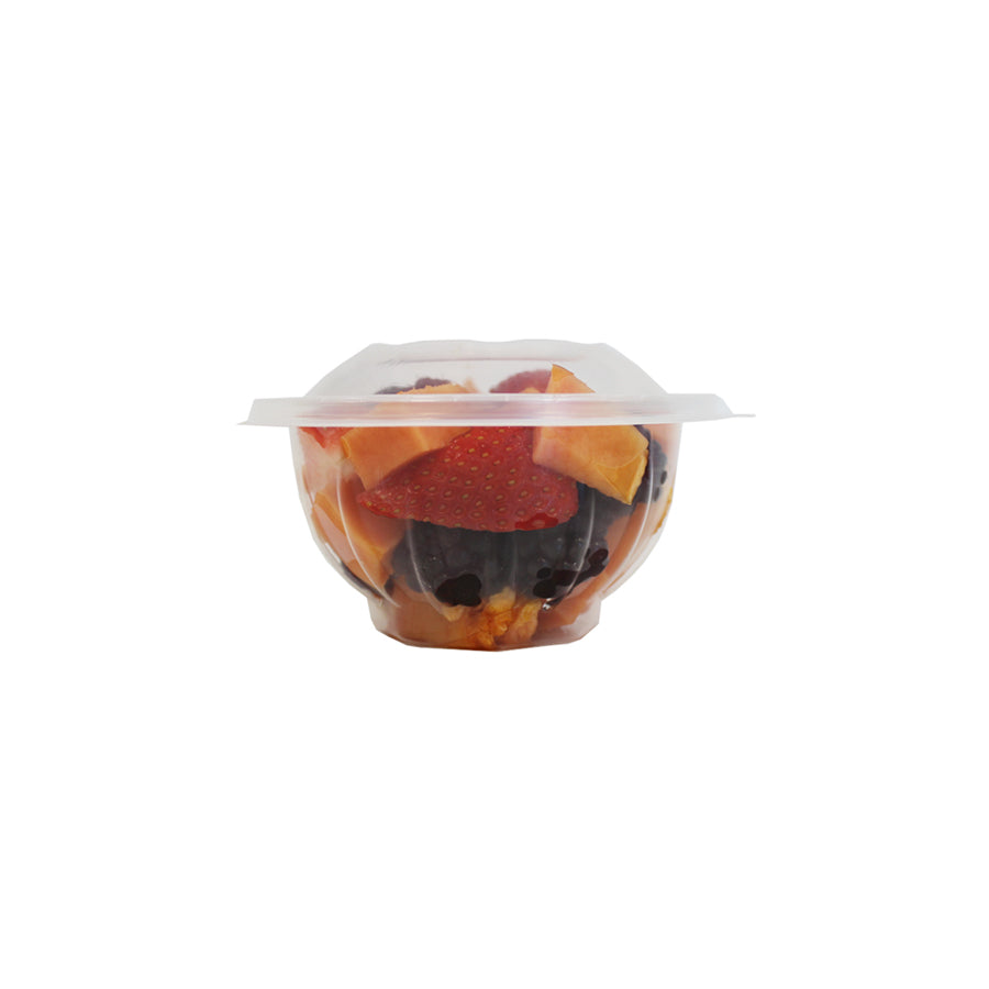 Envase de Polipropileno (PP) con Tapa Abatible - Transparente